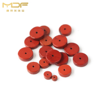 Red Stone Septer Sheet Spacer Warfare Country Red Buckle Pieces Handmade Diy Ornament Accessories Buddha Beads Hand Strings Accessories Beads Star Moon Accessories