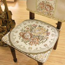 Mahogany dining chair cushion Four seasons universal horseshoe-shaped European chair cushion seat cover Chair cushion Seat cushion set