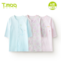 tmoo baby conserved carpentry room childbed children sleeping robes baby sleepwear spring autumn pure cotton home robe monk robe