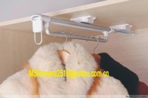 New multifunctional space aluminum push-pull hanger telescopic pants rack cabinet rack storage clothes rack JH-056