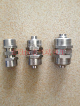 Quick-screw straight-through pneumatic copper connector lock female connector Quick-screw joint Gas pipe joint double-ended Quick-screw joint