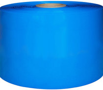 Wide 215mm Φ 136mm blue PVC Heat Shrinkable Tube Heat Shrinkable film battery leather cover insulation package