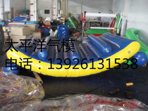 Manufacturer Direct sales water moon boat inflatable water toy water Stilts Water Seesaw Water Stilts Water Slide Board Water Slide