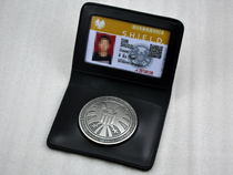 The Avengers agent S H I E L D ID card clamp badge