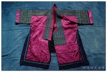 Taijiang old embroidered clothes Miao nationality tops Miao embroidery ethnic clothing seed embroidery ancient wear E08