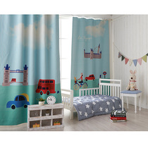 Minima High-end Korea Import Cartoon Curtains Finished Shade Fabric Art Partition Door Curtain Personality Children Curtains