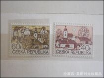 Czech 80-year-old engraving version of the universal ticket rural architecture new 2 full