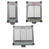 Factory direct 220V triple single double control anti-type wall bright and dark mounted rocker switch three-position explosion-proof lighting switch