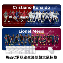 Messi Ronaldo career super rat standard pad office keyboard pad table pad gift Real Madrid Barca