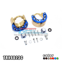 TRAXXAS TRX4 Land Rover Defender OP modified upgrade accessories pure copper tire hub weight metal