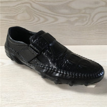 New special price broken code genuine leather mens shoes spring upscale crocodile tattooeses for business casual shoes Mens single shoe Chauz tide sz