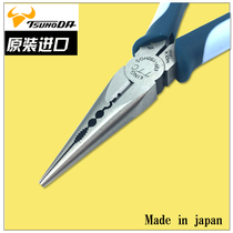 Japan Kakuda TTC 6 inch 8 inch pointed nose pliers Multi-function electrical pliers Mini pliers 5 inch pointed nose pliers