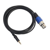 3.5mm (1 8 Inch) TRS to XLR Cable Low Noise Male to Female