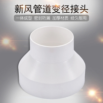 Fresh air system ABS plastic thickened reducer horn mouth duct reducer size head Fan reducer adapter