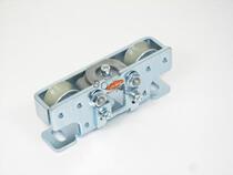 Platinum automatic door hanging wheel glass automatic door hanging wheel semi-automatic door hanger induction door pulley PU wheel