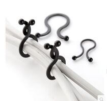 Creative wire clamp Winder computer size wire finishing clip buckle type tie tie with wire organizer 20 sets