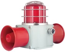 SHD2LR dual horn LED marine audible and visual alarm for heavy load SHD2LS SHD2S SHD2L WS
