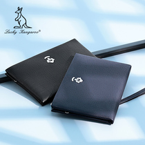 LUCKYKANGAROO MENS HANDBAG LARGE capacity CLUTCH ENVELOPE BAG CLUTCH SOFT leather BUSINESS CASUAL bag