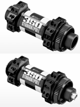 DT SWISS 350s lock front flower drum 28 hole quick release and 15mm barrel shaft boost specification 110*15