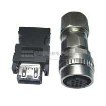 MR-J3SCNS Mitsubishi servo motor special coding wire joint 10 Core joint SM-10P CM10-SP10S
