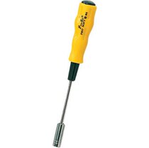 Imported Taiwan Baogong 19400-M5 yellow black soft handle socket screwdriver screwdriver hexagon screwdriver 5 0*70mm