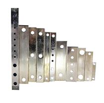 Customized T2 copper row tinned copper row confluence copper row equipotential grounding copper row machine room grounding copper row