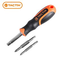 TACTIX six-in-one screwdriver Household slotted phillips screwdriver 6-in-1 screwdriver set