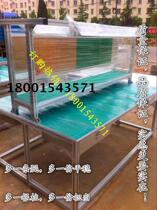 Suzhou anti-static Workbench double-sided aluminum profile Workbench electronics factory assembly Workbench factory direct sales
