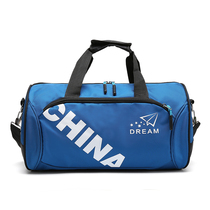 Pearl sports bag fitness bag men and women cylinder bag portable travel bag small luggage bag shoulder bag training bag
