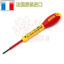 Stanley ultra low price double color handle one-shaped insulated screwdriver 2 5x 50mm 65-410-14
