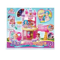 South Korea imported children and girls birthday gifts music palace Villa princess castle girl House toy