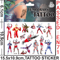 Japanese Universe Hero Cartoon Anime Tattoo Stickers Children Baby Tattoo Stickers Puzzle Puzzle Early Education Waterproof