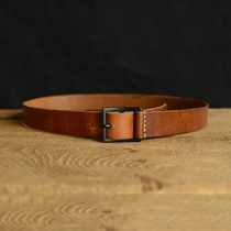 Pete the same 80s Swiss military version of vegetable tanned leather belt first layer cowhide belt vintage retro motorcycle