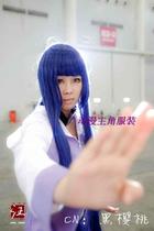 Anime protagonist costumes) cosplay clothing custom-made Naruto Hinata outfit second generation clothes