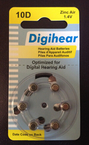 Zhi Li long sound English version A10 hearing aid battery A10 hearing aid electronics