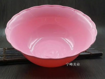 Beauty salon washbasin PP material drop resistant small washbasin multi-color lace washbasin beauty supplies