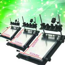 Handprint table screen printing machine manual screen printing table screen printing medium-sized handprint table promotion small medium large