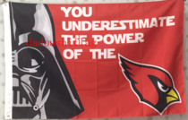 Foreign trade olive Cardinals outdoor Flag NFL Arizona Cardinals Star War Flag