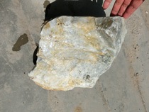 150938 jade raw material bare stone natural raw stone Qinghai Kunlun Jade Mountain ornaments 15 95kg