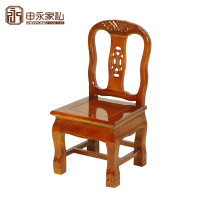 Shen Yong Solid wood small backrest chair Vintage chair Child chair Child chair small chair Baby chair small stool Antique stool