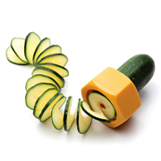 Creative spiral cucumber slicer melon cooking knife slicing magic