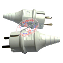 German Korea Eurolabel Eurostyle wiring plug 16A250V Two-pin round plug power supply wiring plug