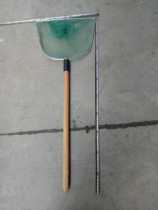 Copy-net solid wood handle steel head fish pond fishing nets for fishing nets handwoven fishing nets for fishing nets