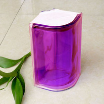 Glass Brick Round Corner Colored Glass Brick Purple Clouds Mist Partition to make partition wall