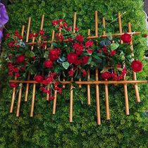 2021 new wedding props wrought iron line spectrum floral decoration kitchen window background Wall Forest welcome area wedding ornaments