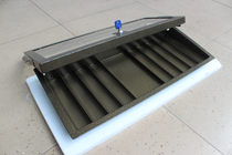 High-grade lock chip tray 15-grid metal chip