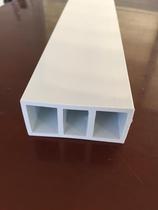 Factory direct PVC square pipe plastic pipe PVC pipe 30*60*3