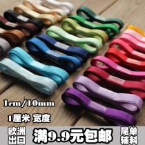 3m price 1cm 10mm ribbon ribbon Korean children bow Hair accessories headdress hair clip DIY accessories