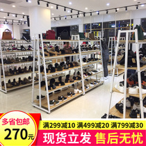 Supermarket shelf display rack Free combination display cabinet shoe store shoe rack display cabinet Nakajima container cosmetic rack