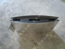 Edge arched double-sided arc aluminum alloy room card door plate paint silk screen identification plate Custom blank card